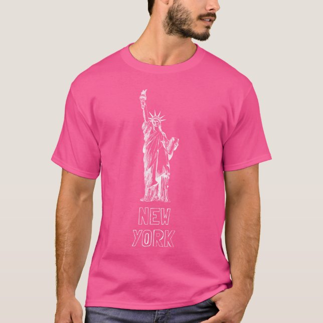 New York Graffiti vänner T Shirt (Framsida)