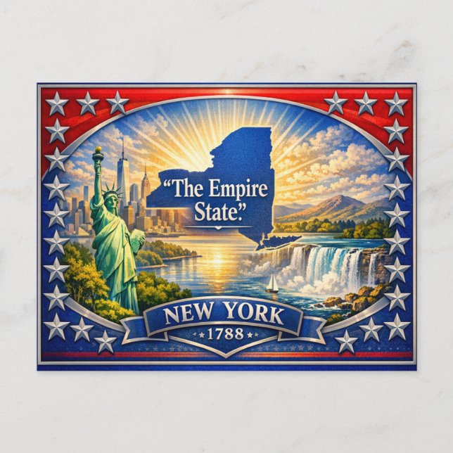 New York Greetings Postcard  Vykort (Framsida)