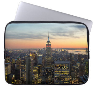 New York gryninghorisont Laptop Sleeve