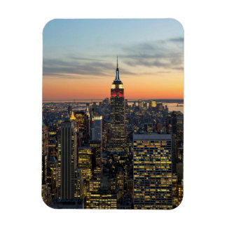 New York-gryskylt Magnet