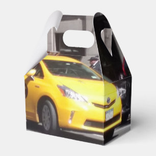 NEW YORK GUL CAB/TAXI PARTYFAVÖR PRESENTASKAR