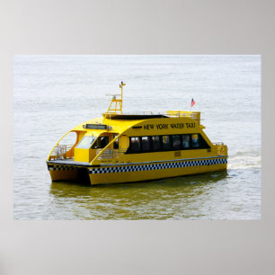 New York Gul vattentaxi Poster
