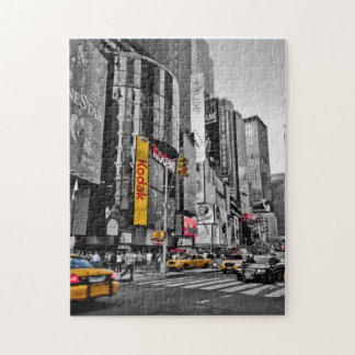 New York Gult Cab Puzzle Pussel