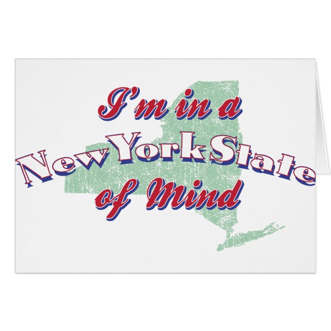 New York Hälsningskort (Framsidan Horizontal)