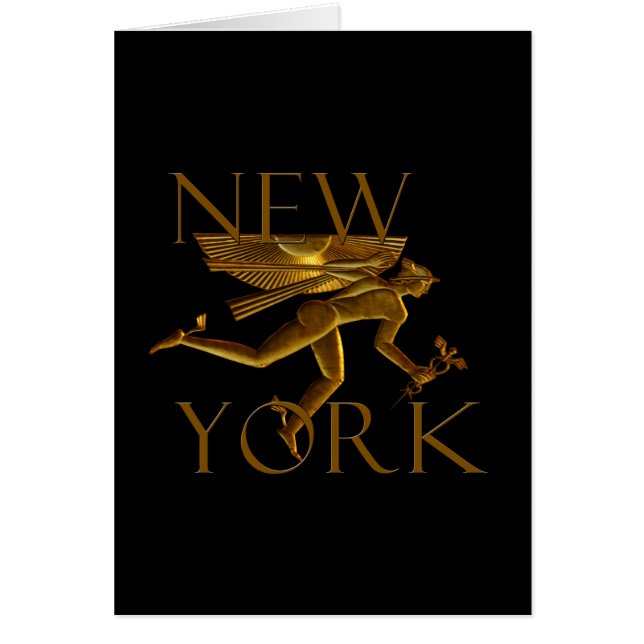 New York Hälsningskort (Framsidan)