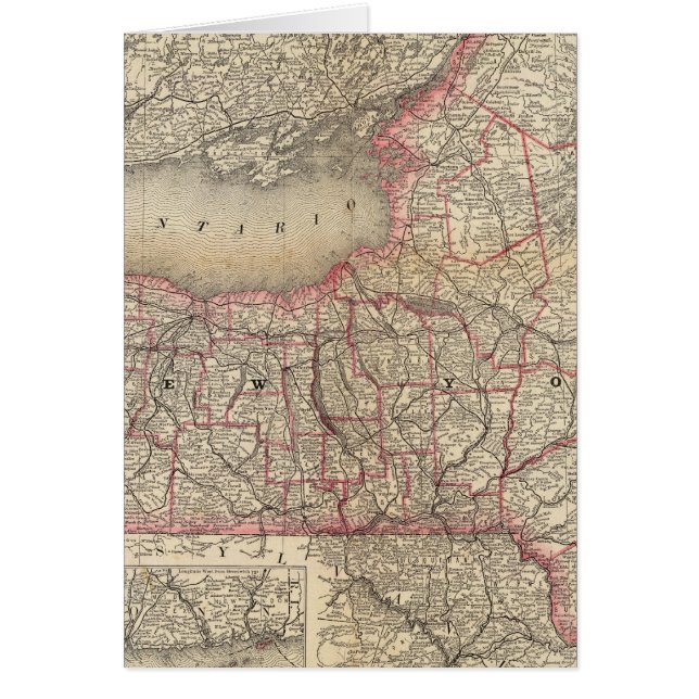 New York Hälsningskort (Framsidan)