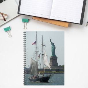 New York Harbour Frihetsgudinnan Anteckningsbok