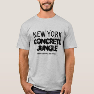 NEW YORK HÅRDNAR DJUNGELSKJORTOR T SHIRT