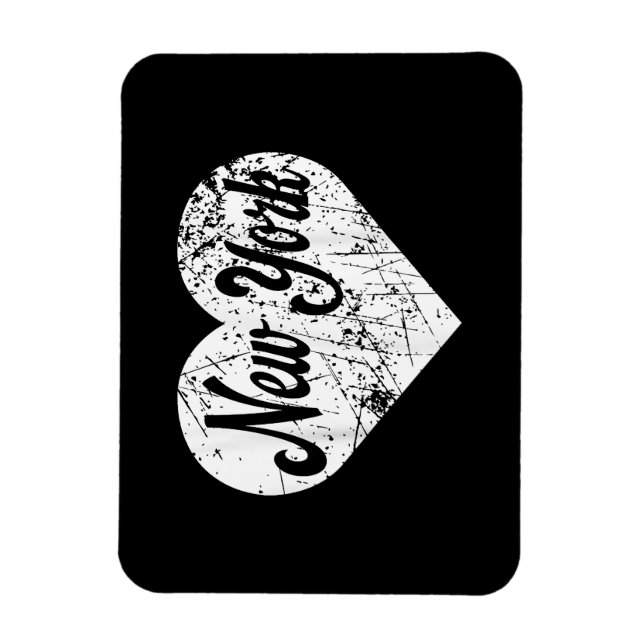 New York Heart Magnet (Vertikal)