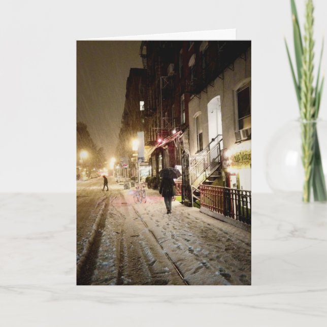 New York helgdag Helgkort (Framsida)