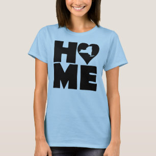 New York Hem Heart Stat Tröjor T-Shirt
