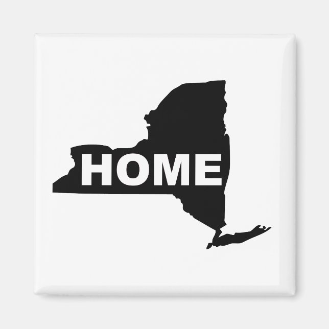 New York Hem Magnet Kylskåp Kylskåp Stat (Framsidan)