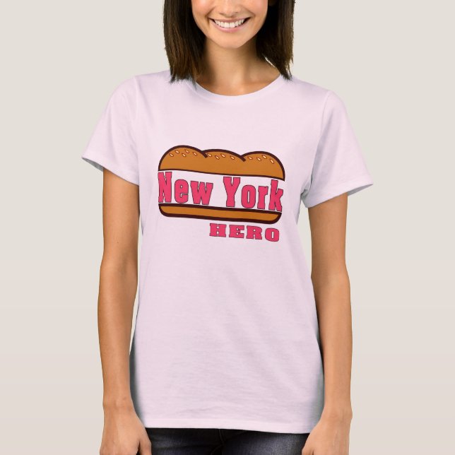 New York Hero Sandwich T-shirt (Framsida)
