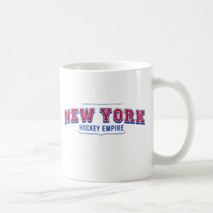 New York Hockey Empire Vit Mugg