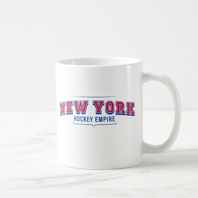 New York Hockey Empire Vit Mugg (Höger)