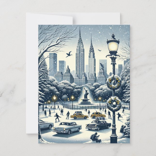 New York Holiday Elegance - Anpassningsbar jul (Framsida)