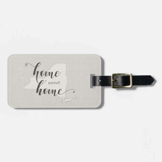 New York - Home Sweet Home-lapptäcke Bagagebricka (Horisontell Framsida)