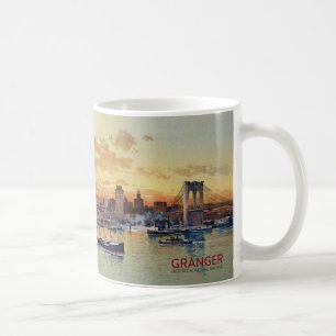 NEW YORK HORISONT 1896 KAFFEMUGG