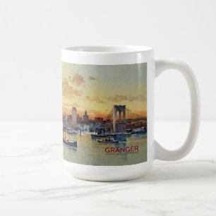 NEW YORK HORISONT 1896 KAFFEMUGG