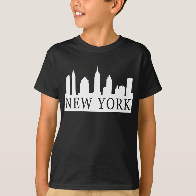 New York horisont T Shirt (Framsida)