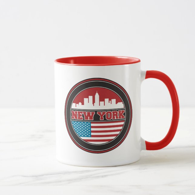 New York horisont | United States sjunker Mugg (Höger)