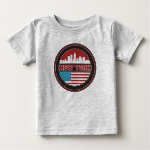 New York horisont   United States sjunker Tee