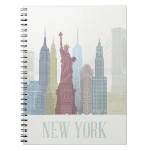 New York-horisonten Anteckningsbok