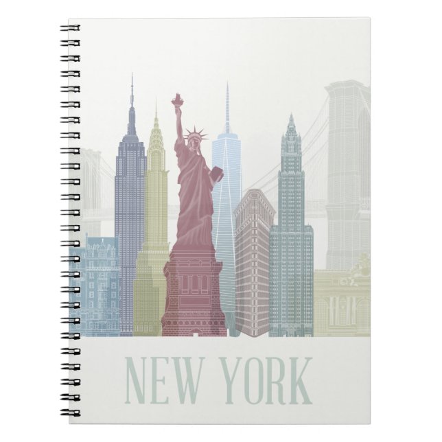 New York-horisonten Anteckningsbok (Framsidan)