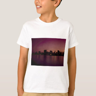 New York-horisonten vid skymning T-shirt