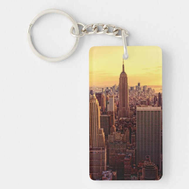 New York horisontstad med empire state (Framsidan)