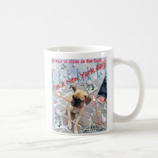 New York Hund Kaffemugg