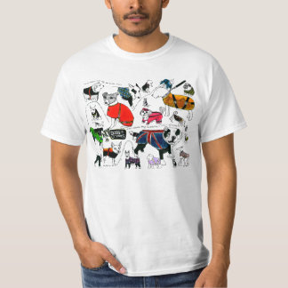New York hundar i lag Tee Shirt