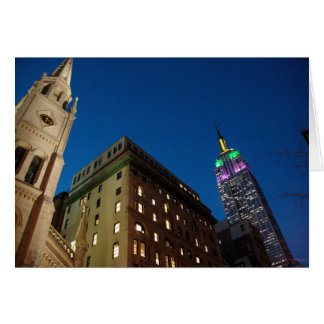 New York i natt OBS Kort