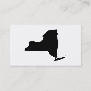 New York i svart och vitt Visitkort