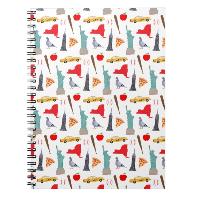 New York-ikoner Anteckningsbok (Framsidan)