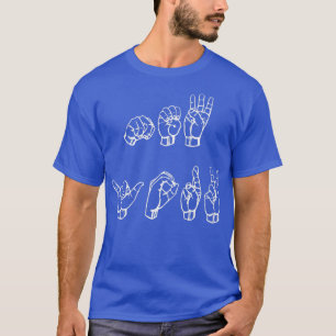 New York In Sign Language T Shirt