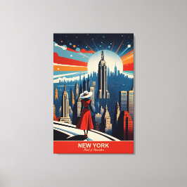 New York: Innovationens hjärta Canvastryck