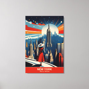New York: Innovationens hjärta Canvastryck