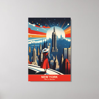 New York: Innovationens hjärta Canvastryck