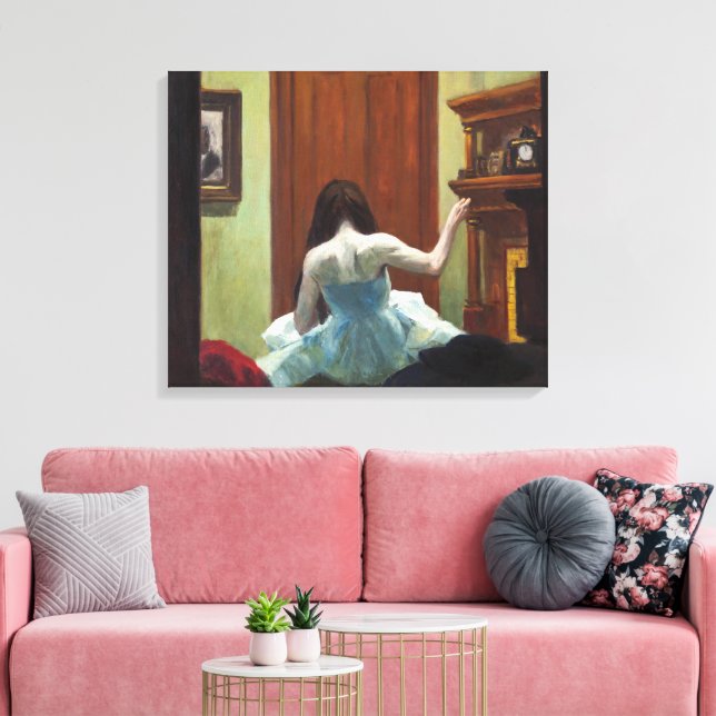 New York Interior | Edward Hopper | Canvastryck (Insitu (Vardagsrum))