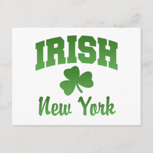 New York Irish vycard Vykort