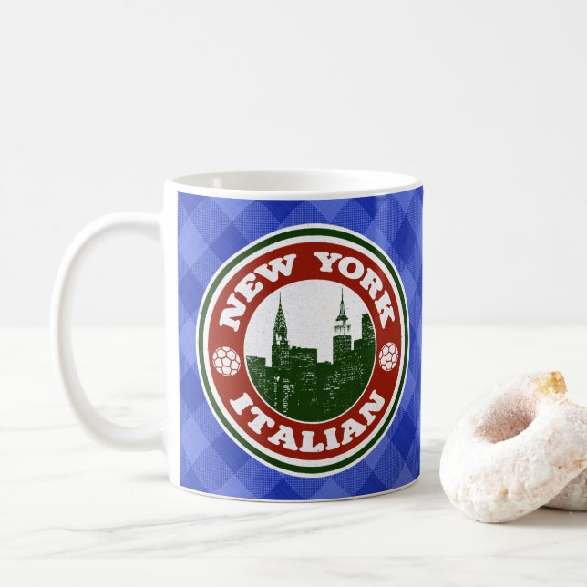 New York Italienska Mugg (Med munk)