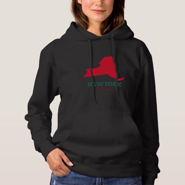 New York jag älskar dig T Shirt (Framsida)
