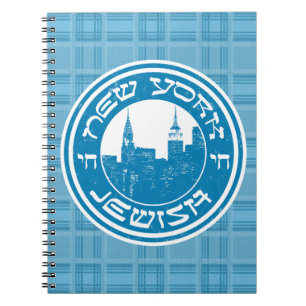 New York Jewish Anteckningsblock