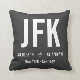 New York JFK:s flygplatskod - luftfart Kudde