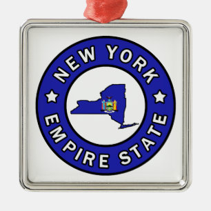 New York Julgransprydnad Metall