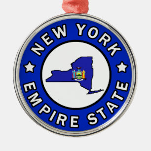 New York Julgransprydnad Metall
