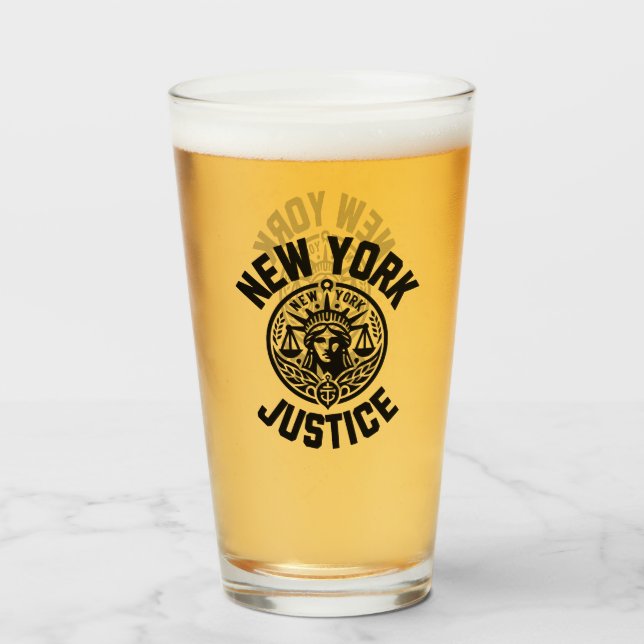 New York Justice, New York Strong Glaskopp (Baksida fylld)
