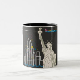 New York-kaffe Mugg