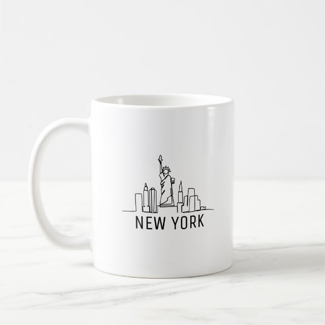 New York Kaffemugg (Vänster)